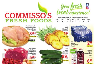 Commisso's Fresh Foods Flyer January 3 to 9