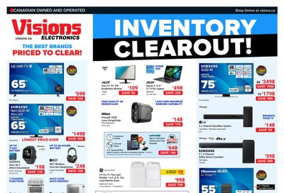 Visions Electronics Flyer January 3 to 9