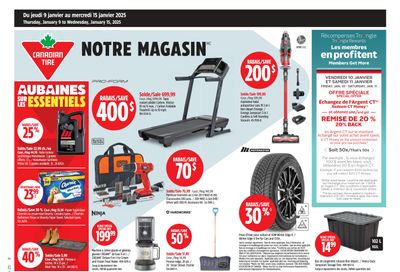 Canadian Tire (QC) Flyer January 9 to 15