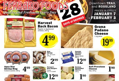 Ferraro Foods Monthly Flyer January 7 to February 3