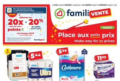 Familiprix Sante Flyer January 9 to 15