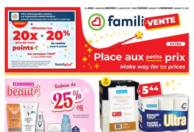 Familiprix Extra Flyer January 9 to 15