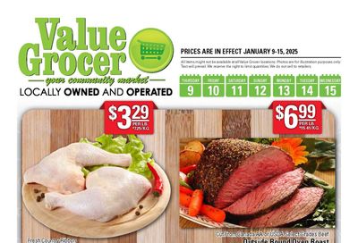 Value Grocer Flyer January 9 to 15