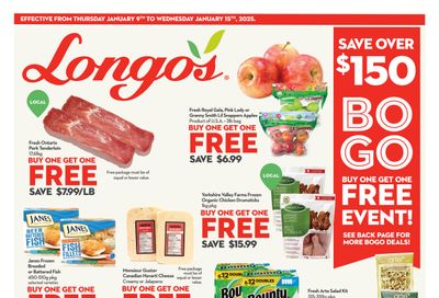 Longo's Flyer January 9 to 15