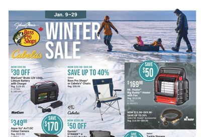 Cabela's Flyer January 9 to 29