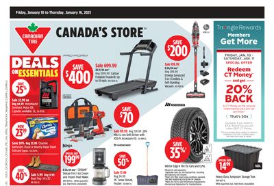 Canadian Tire (West) Flyer January 10 to 16