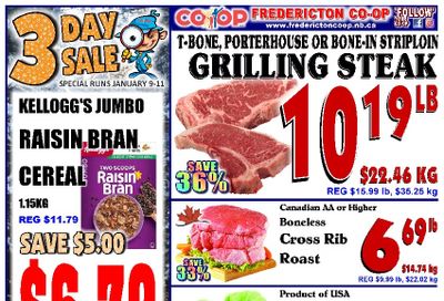 Fredericton Co-op Flyer January 9 to 15