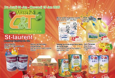 Marche C&T (St. Laurent) Flyer January 9 to 15