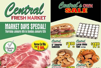 Central Fresh Market Flyer January 9 to 16