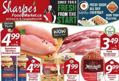 Sharpe's Food Market Flyer January 9 to 15