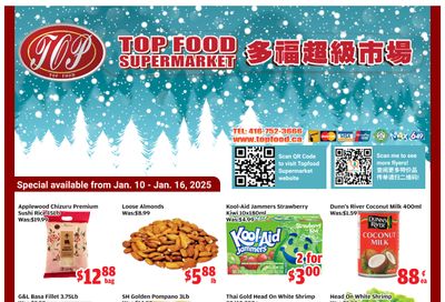 Top Food Supermarket Flyer January 10 to 16