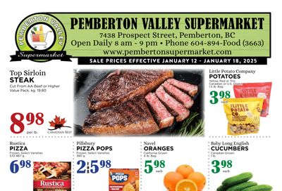 Pemberton Valley Supermarket Flyer January 12 to 18