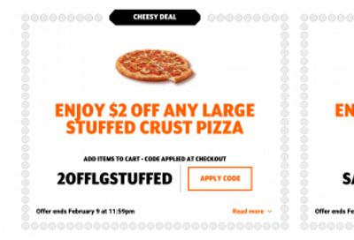 Little Caesars Canada Coupons Deals: $3 off When You Spend $18 + More