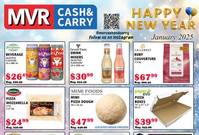 MVR Cash and Carry Flyer January 1 to 31