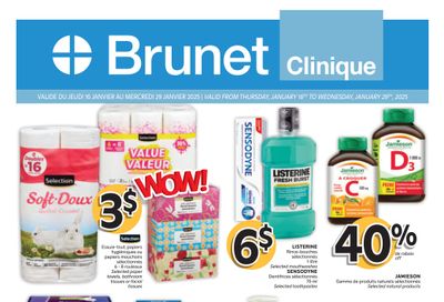 Brunet Clinique Flyer January 16 to 29