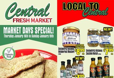 Central Fresh Market Flyer January 16 to 23