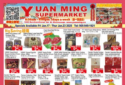 Yuan Ming Supermarket Flyer January 17 to 23