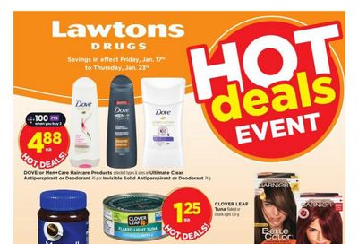 Lawtons Drugs Flyer January 17 to 23