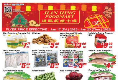 Jian Hing Foodmart (Scarborough) Flyer January 17 to 23