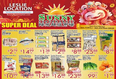 Sunny Supermarket (Leslie) Flyer January 17 to 23