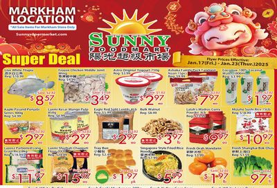 Sunny Foodmart (Markham) Flyer January 17 to 23