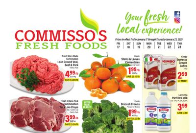 Commisso's Fresh Foods Flyer January 17 to 23