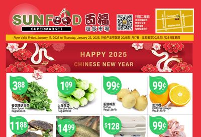 Sunfood Supermarket Flyer January 17 to 23