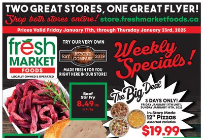 Fresh Market Foods Flyer January 17 to 23