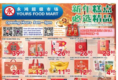 Yours Food Mart Flyer January 17 to 23