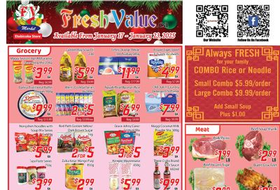 Fresh Value (Etobicoke) Flyer January 17 to 23