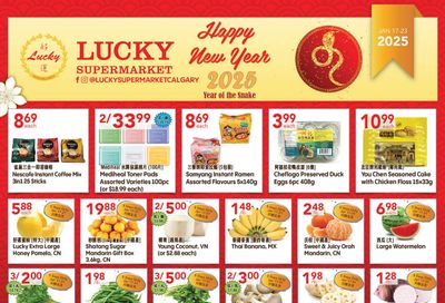 Lucky Supermarket (Calgary) Flyer January 17 to 23