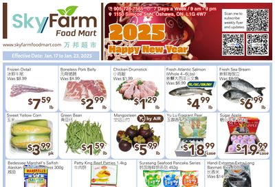 Sky Farm Food Mart Flyer January 17 to 23