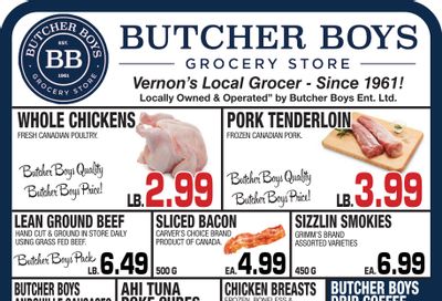 Butcher Boys Grocery Store Flyer January 17 to 23