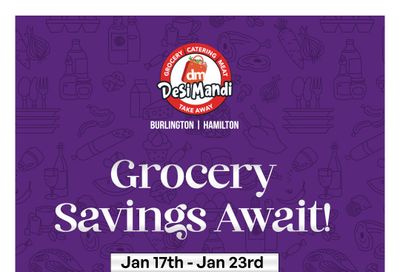 DesiMandi Flyer January 17 to 23