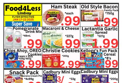 Food 4 Less (Lindsay) Flyer January 17 to 23