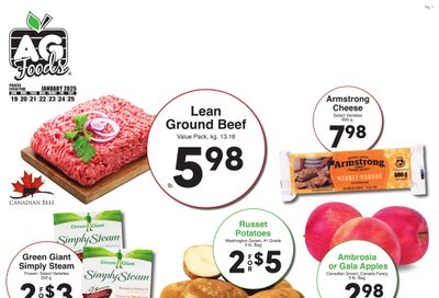 AG Foods Flyer January 19 to 25