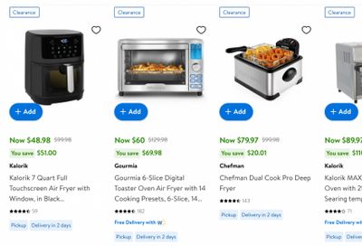 Walmart Canada Clearance Sale on Appliances, Electronics & More