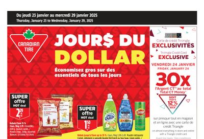 Canadian Tire (QC) Flyer January 23 to 29