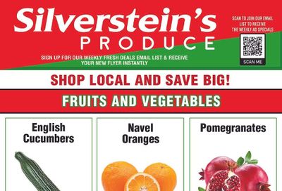 Silverstein's Produce Flyer January 21 to 25