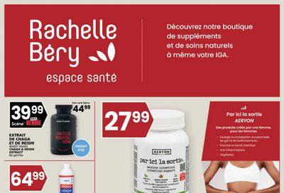 Rachelle Bery Health Flyer January 23 to 29