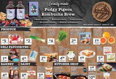 Pepper's Foods Flyer January 21 to 27