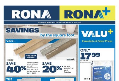 Rona & Rona+ (West) Flyer January 23 to 29