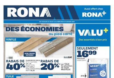 Rona & Rona+ (QC) Flyer January 23 to 29