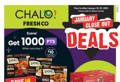 Chalo! FreshCo (West) Flyer January 23 to 29