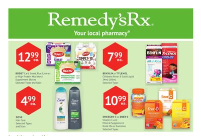 Remedy's RX Monthly Flyer January 24 to February 27