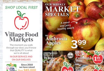 Village Food Markets Flyer January 22 to 28