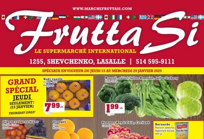 Frutta Si Flyer January 23 to 29