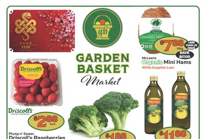 The Garden Basket Flyer January 23 to 29