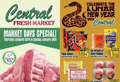 Central Fresh Market Flyer January 23 to 30