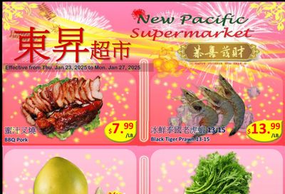 New Pacific Supermarket Flyer January 23 to 27